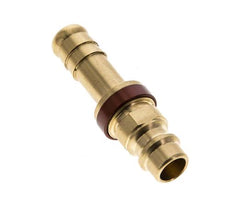 Laiton DN 7.2 (Euro) Bouchon de raccord d'air à code brun Pilier de tuyau de 9 mm