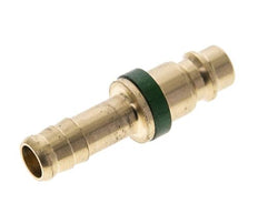 Laiton DN 7.2 (Euro) Bouchon de raccord d'air à code vert Pilier de tuyau de 9 mm