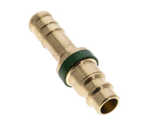 Laiton DN 7.2 (Euro) Bouchon de raccord d'air à code vert Pilier de tuyau de 9 mm