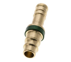 Laiton DN 7.2 (Euro) Bouchon de raccord d'air à code vert Pilier de tuyau de 9 mm