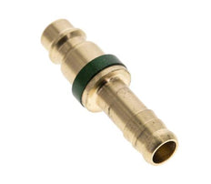 Laiton DN 7.2 (Euro) Bouchon de raccord d'air à code vert Pilier de tuyau de 9 mm