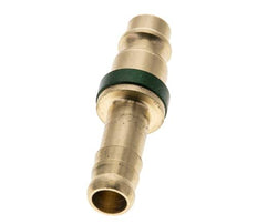 Laiton DN 7.2 (Euro) Bouchon de raccord d'air à code vert Pilier de tuyau de 9 mm