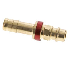 Laiton DN 7.2 (Euro) Code rouge Bouchon de raccord d'air Pilier de tuyau de 9 mm