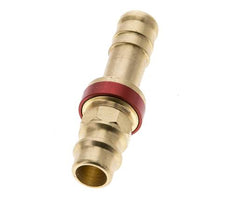 Laiton DN 7.2 (Euro) Code rouge Bouchon de raccord d'air Pilier de tuyau de 9 mm