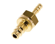 Laiton DN 7.2 (Euro) Coupleur d'air Bouchon 6 mm Pilier de tuyau Sécurité