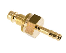 Laiton DN 7.2 (Euro) Coupleur d'air Bouchon 6 mm Pilier de tuyau Sécurité