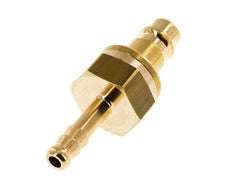 Laiton DN 7.2 (Euro) Coupleur d'air Bouchon 6 mm Pilier de tuyau Sécurité