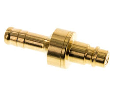 Laiton DN 7.2 (Euro) Coupleur d'air Bouchon 9 mm Pilier de tuyau Double obturation