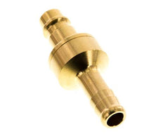 Laiton DN 7.2 (Euro) Coupleur d'air Bouchon 9 mm Pilier de tuyau Double obturation