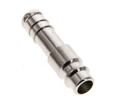 Nickel-plated Brass DN 7.2 (Euro) Air Coupling Plug 10 mm Hose Pillar [2 Pieces]