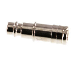 Nickel-plated Brass DN 7.2 (Euro) Air Coupling Plug 13 mm Hose Pillar [2 Pieces]