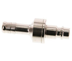 Nickel-plated Brass DN 7.2 (Euro) Air Coupling Plug 9 mm Hose Pillar Double Shut-Off