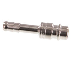 Stainless steel DN 7.2 (Euro) Air Coupling Plug 6 mm Hose Pillar