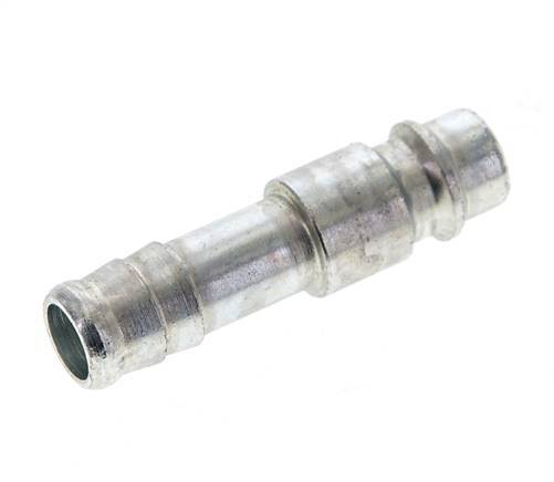 Hardened steel DN 7.2 (Euro) Air Coupling Plug 10 mm Hose Pillar [2 Pieces]