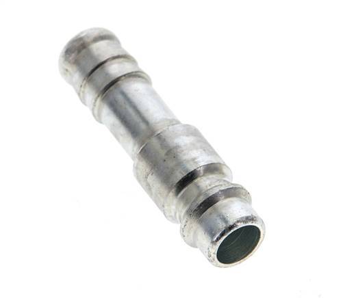 Hardened steel DN 7.2 (Euro) Air Coupling Plug 10 mm Hose Pillar [2 Pieces]