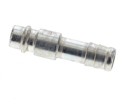 Hardened steel DN 7.2 (Euro) Air Coupling Plug 10 mm Hose Pillar [2 Pieces]