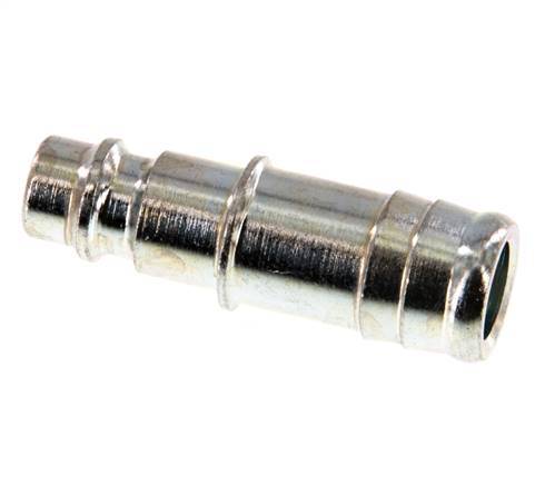 Hardened steel DN 7.2 (Euro) Air Coupling Plug 13 mm Hose Pillar [2 Pieces]