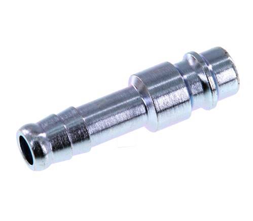 Hardened steel DN 7.2 (Euro) Air Coupling Plug 8 mm Hose Pillar [2 Pieces]