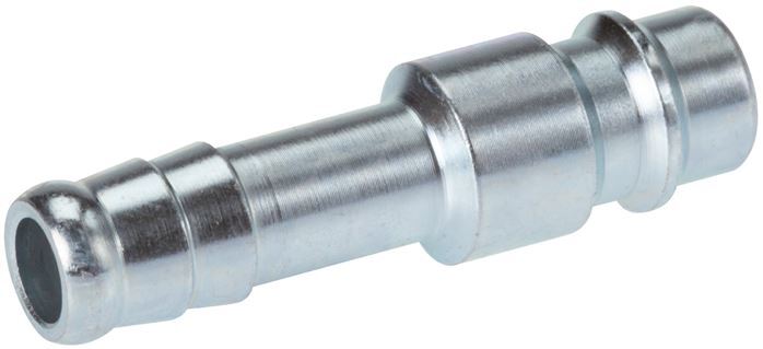 Hardened steel DN 7.2 (Euro) Air Coupling Plug 6 mm Hose Pillar [2 Pieces]