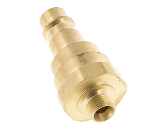 Bouchon de raccord d'air en laiton DN 7.2 (Euro) G 1/8 pouce mâle avec clapet anti-retour