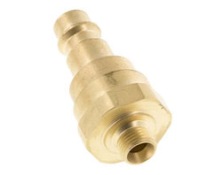 Bouchon de raccord d'air en laiton DN 7.2 (Euro) G 1/8 pouce mâle avec clapet anti-retour