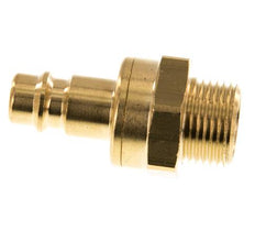 Bouchon de raccord d'air en laiton DN 7.2 (Euro) G 3/8 pouce mâle à double obturation