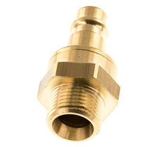 Bouchon de raccord d'air en laiton DN 7.2 (Euro) G 3/8 pouce mâle à double obturation