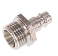 Acier inoxydable DN 7.2 (Euro) Coupleur d'air Bouchon G 1/2 pouce mâle