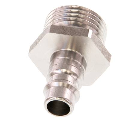 Acier inoxydable DN 7.2 (Euro) Coupleur d'air Bouchon G 1/2 pouce mâle