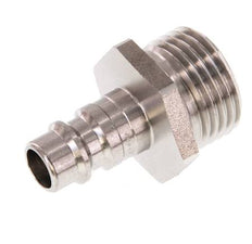 Acier inoxydable DN 7.2 (Euro) Coupleur d'air Bouchon G 1/2 pouce mâle