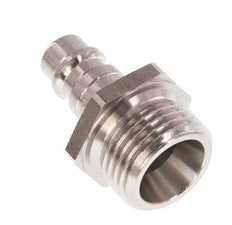 Acier inoxydable DN 7.2 (Euro) Coupleur d'air Bouchon G 1/2 pouce mâle