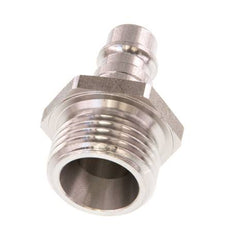 Acier inoxydable DN 7.2 (Euro) Coupleur d'air Bouchon G 1/2 pouce mâle