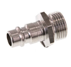 Stainless steel DN 7.2 (Euro) Air Coupling Plug G 3/8 inch Male