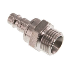Acier inoxydable DN 7.2 (Euro) Coupleur d'air Bouchon G 1/2 pouce mâle à double obturation