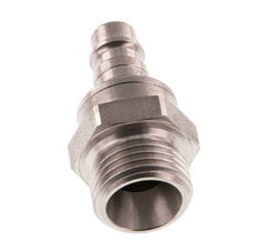 Acier inoxydable DN 7.2 (Euro) Coupleur d'air Bouchon G 1/2 pouce mâle à double obturation