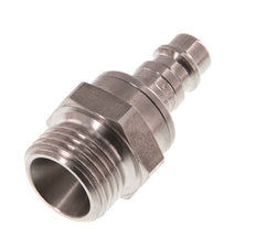 Acier inoxydable DN 7.2 (Euro) Coupleur d'air Bouchon G 1/2 pouce mâle à double obturation