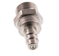 Acier inoxydable DN 7.2 (Euro) Coupleur d'air Bouchon G 1/2 pouce mâle à double obturation