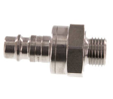 Acier inoxydable DN 7.2 (Euro) Bouchon de raccord d'air G 1/4 pouce mâle à double obturation