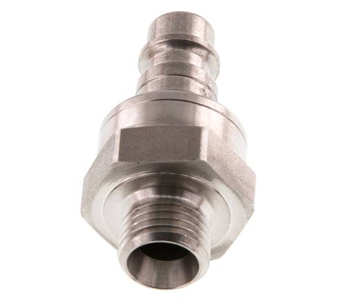 Acier inoxydable DN 7.2 (Euro) Bouchon de raccord d'air G 1/4 pouce mâle à double obturation
