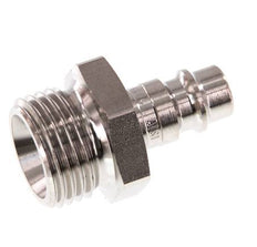 Acier inoxydable 316L DN 7.2 (Euro) Air Coupling Plug G 1/2 inch Male