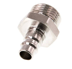 Acier inoxydable 316L DN 7.2 (Euro) Air Coupling Plug G 1/2 inch Male