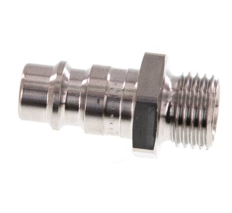 Acier inoxydable 316L DN 7.2 (Euro) Coupleur d'air Bouchon G 1/4 pouce mâle