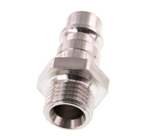 Acier inoxydable 316L DN 7.2 (Euro) Coupleur d'air Bouchon G 1/4 pouce mâle