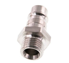 Acier inoxydable 316L DN 7.2 (Euro) Coupleur d'air Bouchon G 1/4 pouce mâle