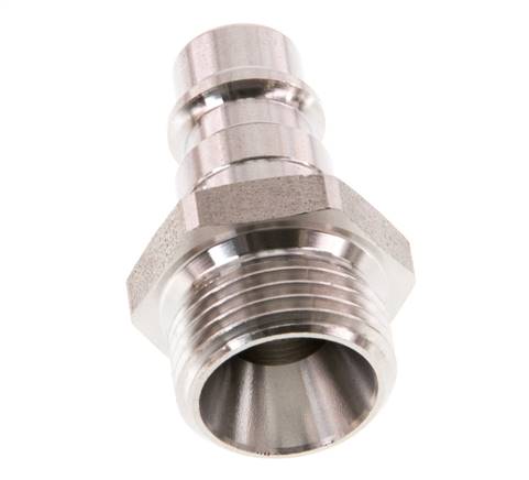 Acier inoxydable 316L DN 7.2 (Euro) Coupleur d'air Bouchon G 3/8 pouce mâle