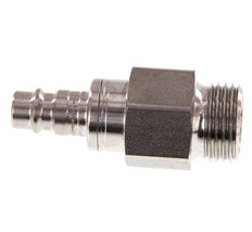 Acier inoxydable 316L DN 7.2 (Euro) Coupleur d'air Bouchon G 1/2 pouce mâle à double obturation