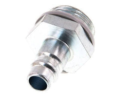 Hardened steel DN 7.2 (Euro) Air Coupling Plug G 1/2 inch Male [2 Pieces]
