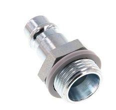 Hardened steel DN 7.2 (Euro) Air Coupling Plug G 3/8 inch Male [2 Pieces]