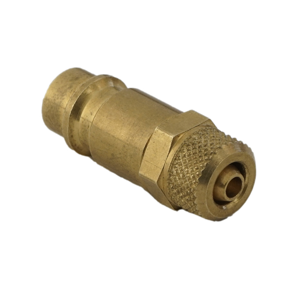 Laiton DN 7.2 (Euro) Bouchon d'accouplement d'air 6x8 mm écrou-raccord [2 pièces].