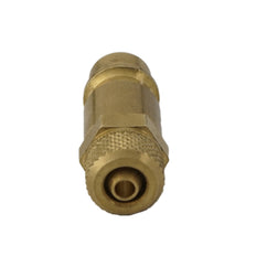 Laiton DN 7.2 (Euro) Bouchon d'accouplement d'air 6x8 mm écrou-raccord [2 pièces].